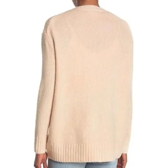 Workshop High Low Tunic Pullover Sweater XS/Extra Small in Alpine Birch NWT - Picture 2 of 4